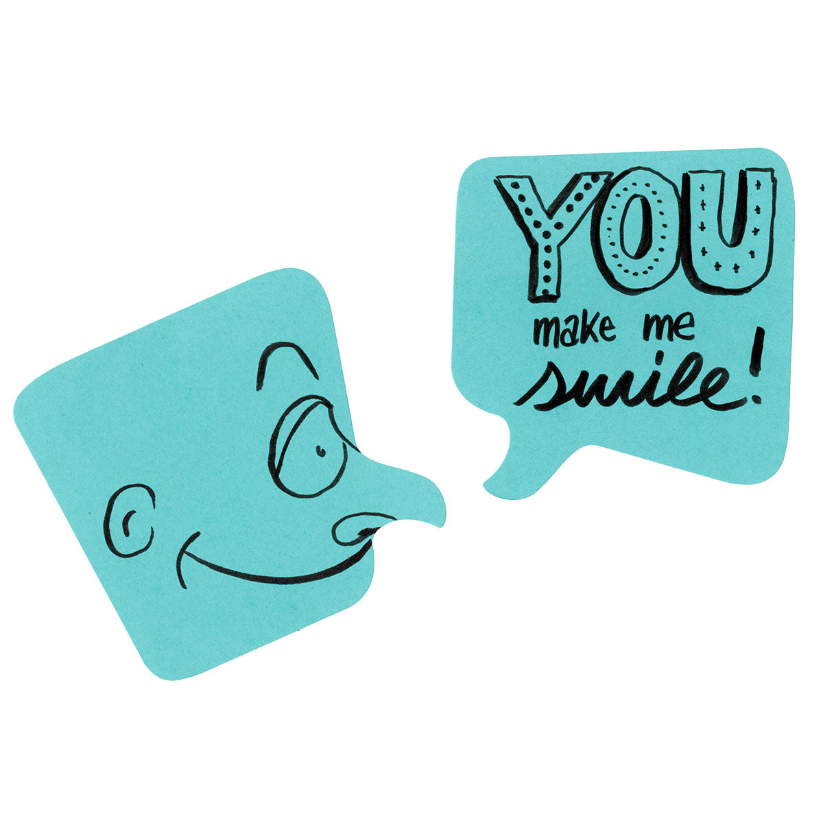 Stick-It Cards, bubble, 300 sheets, assorted