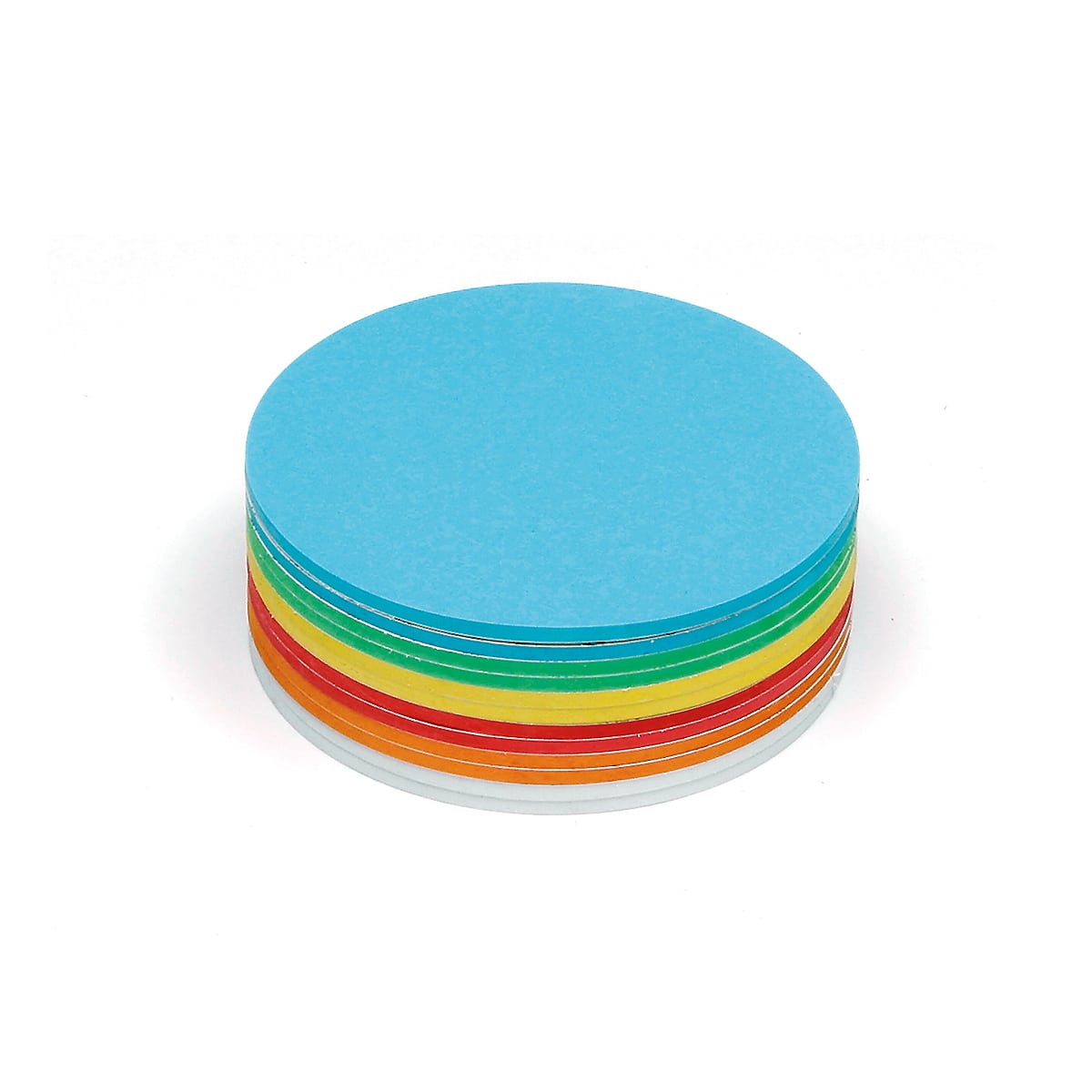 Stick-It Cards, medium round, 300 sheets, assorted