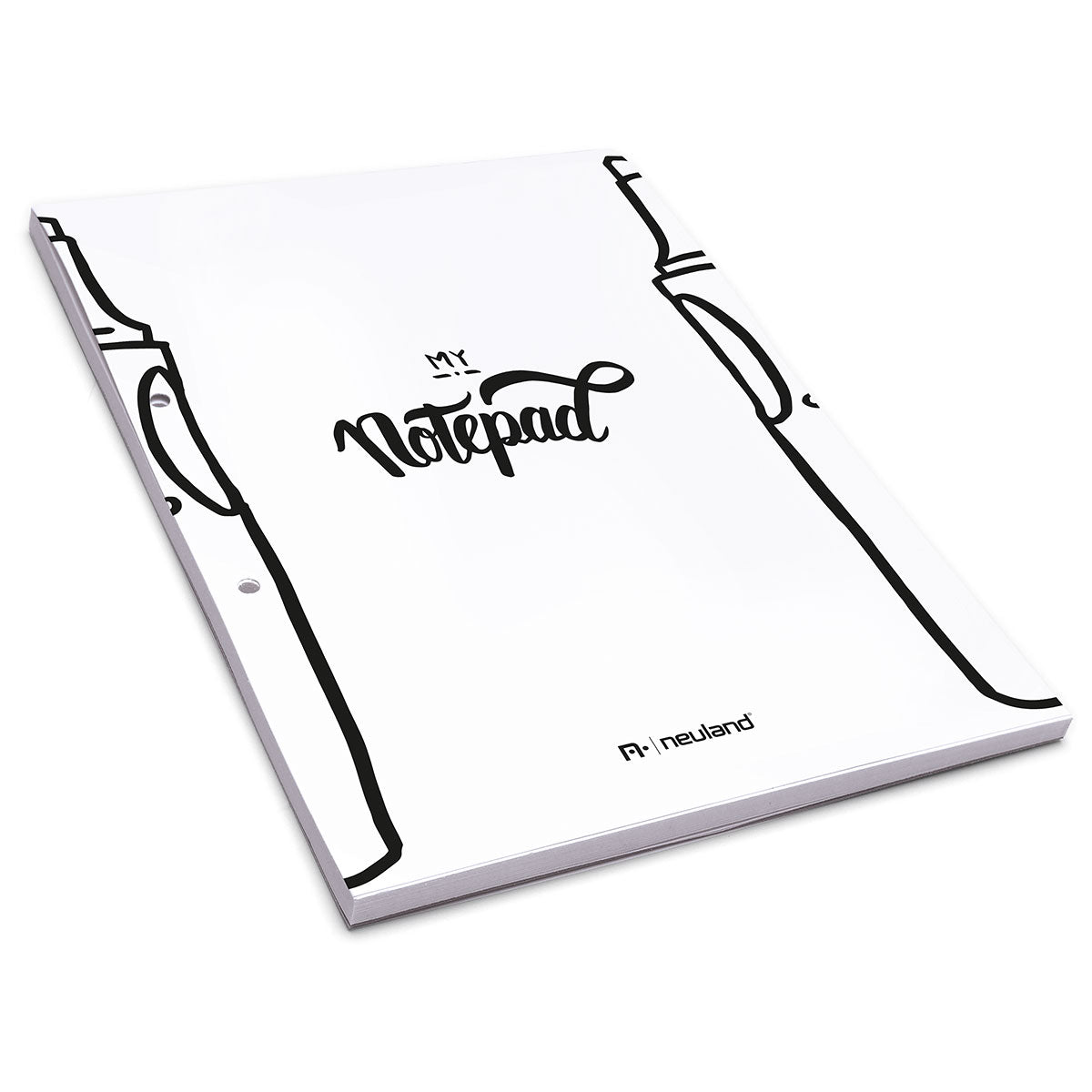 myNotepad - Writing block