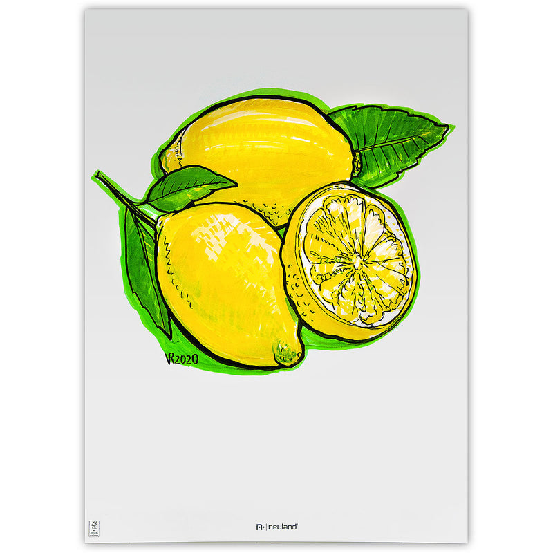 Neuland No.One® Art, brush nib 0.5-7 mm, 5/color sets - 11 Lemon tree