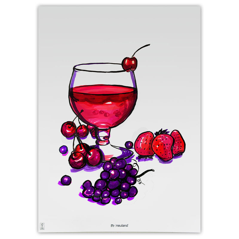Neuland No.One®, wedge nib 2-6 mm, 5/color sets - 13 Wild Berries