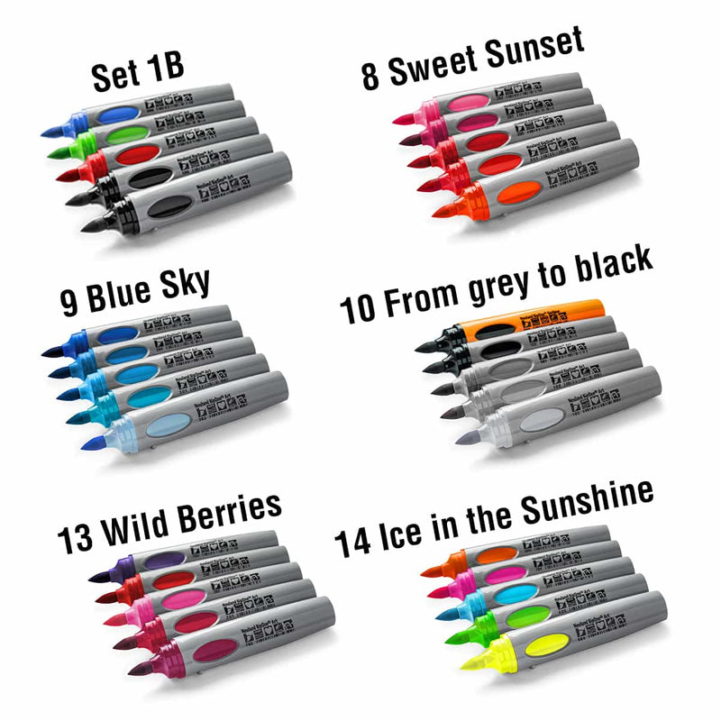 Neuland BigOne® Art, 5/color sets - Set No. 14 Ice in the Sunshine