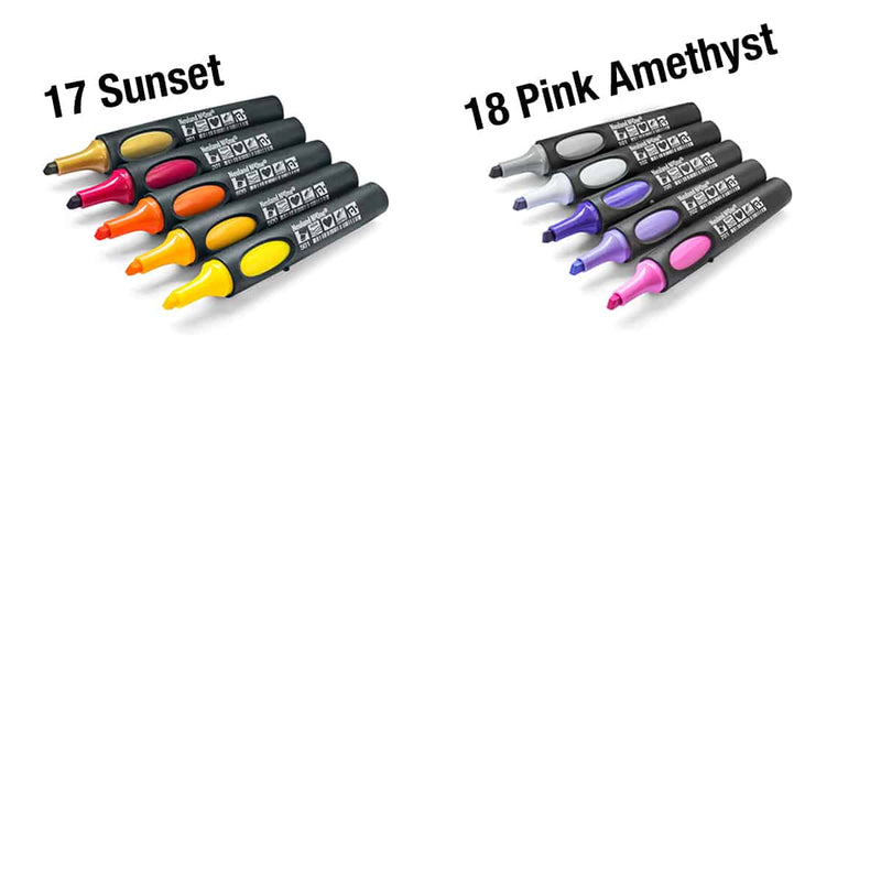 Neuland No.One®, wedge nib 2-6 mm, 5/color sets - 14 Ice in the Sunshine