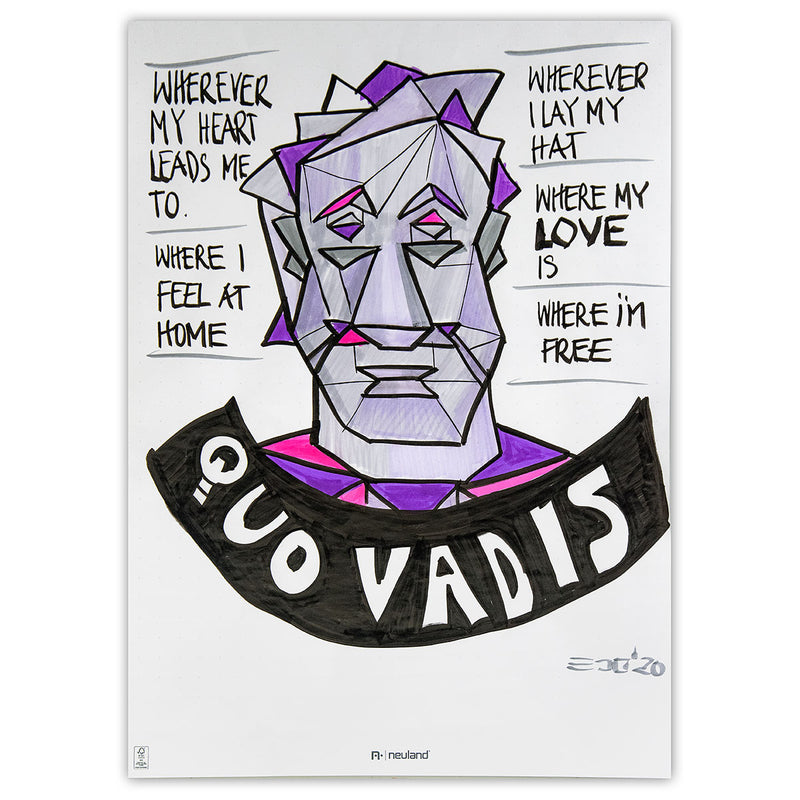 Neuland No.One® Art, brush nib 0.5-7 mm, 5/color sets - 18 Pink Amethyst