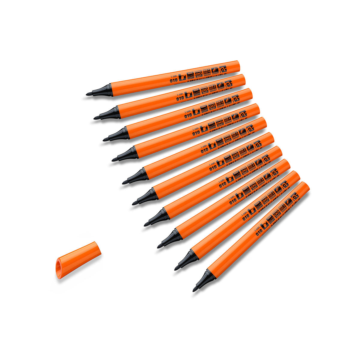 Neuland FineOne® Outliner contour marker, 1 mm – 10 Pack