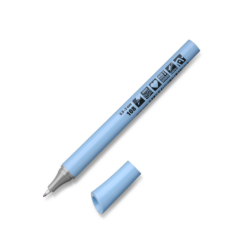 Neuland FineOne® Flex, flex fiber nib 0.5-3 mm - single colors