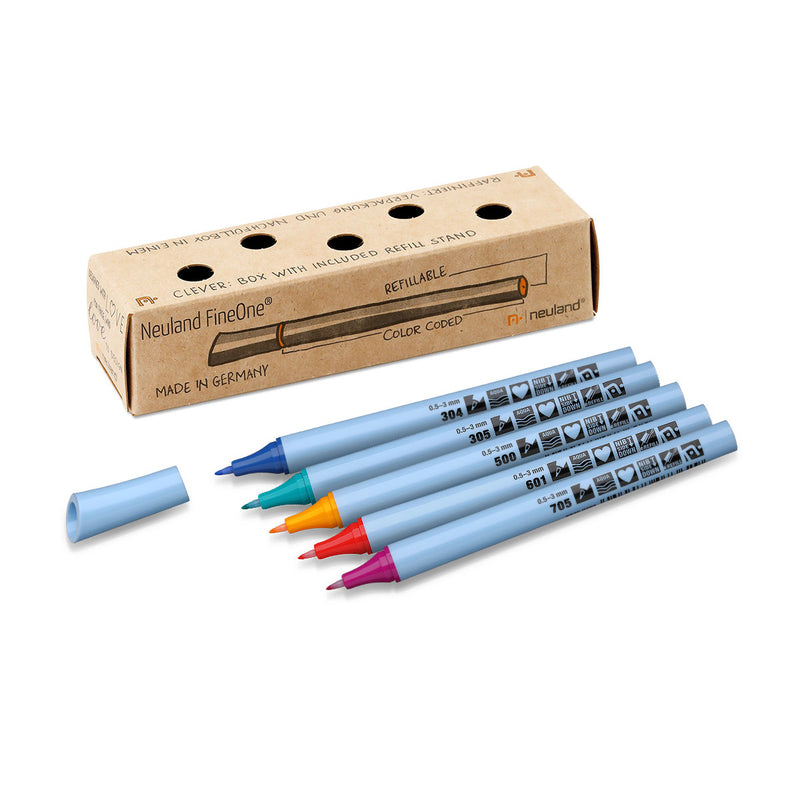 Neuland FineOne® Flex, 5/color sets - Set No. 25 Tropic