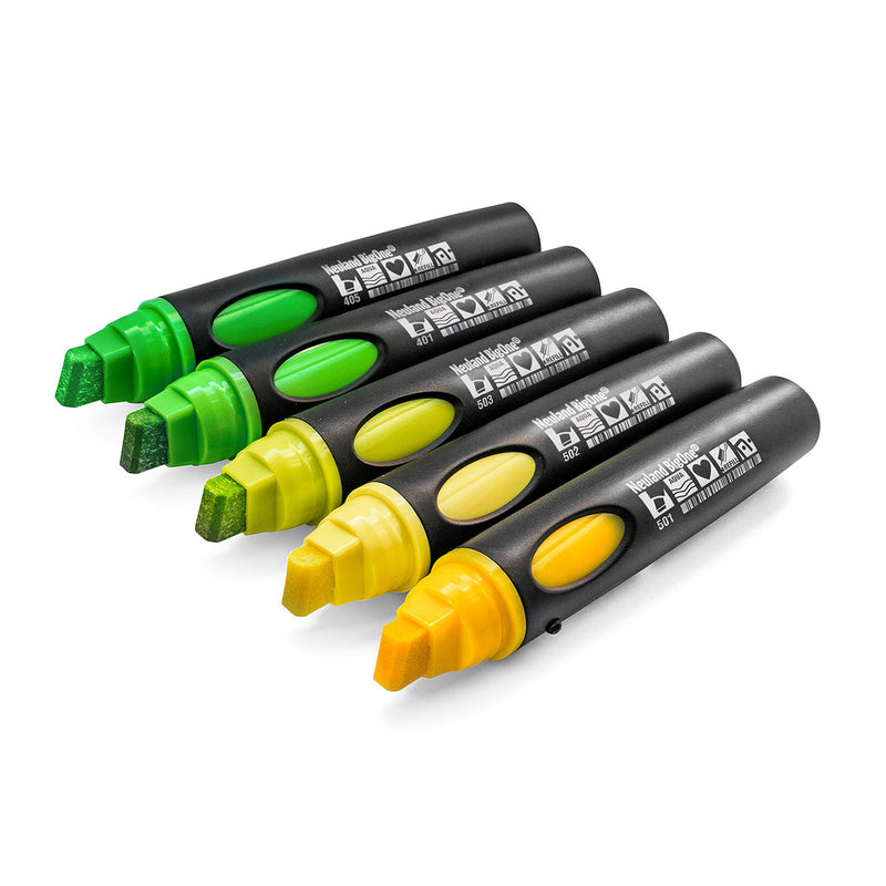 Neuland BigOne® wedge, 5 color sets - Set No. 11 Lemon tree