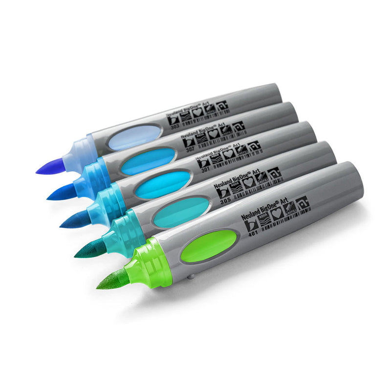 Neuland BigOne® Art, 5/color sets - Set No. 16 Mermaid's Kiss