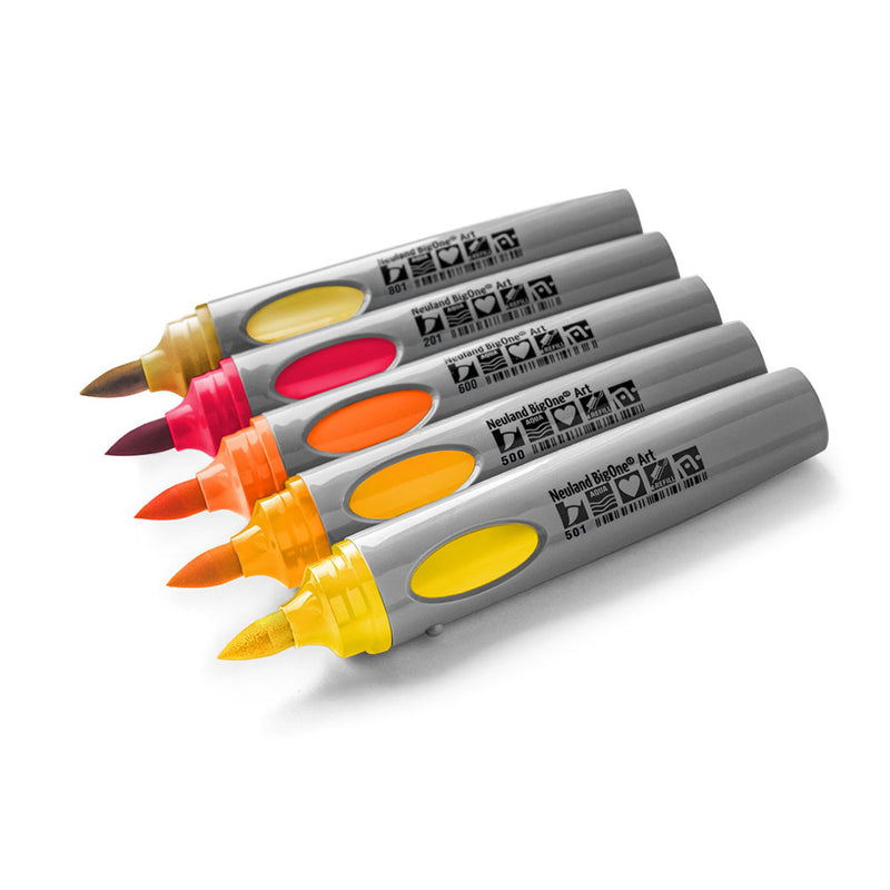 Neuland BigOne® Art, 5/color sets - Set No. 17 Sunset