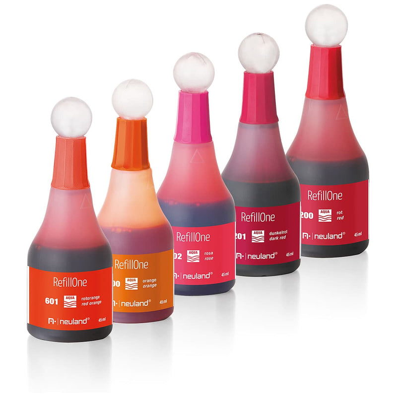 RefillOne Ink, water-based, 5 color set - No. 8 Sweet Sunset