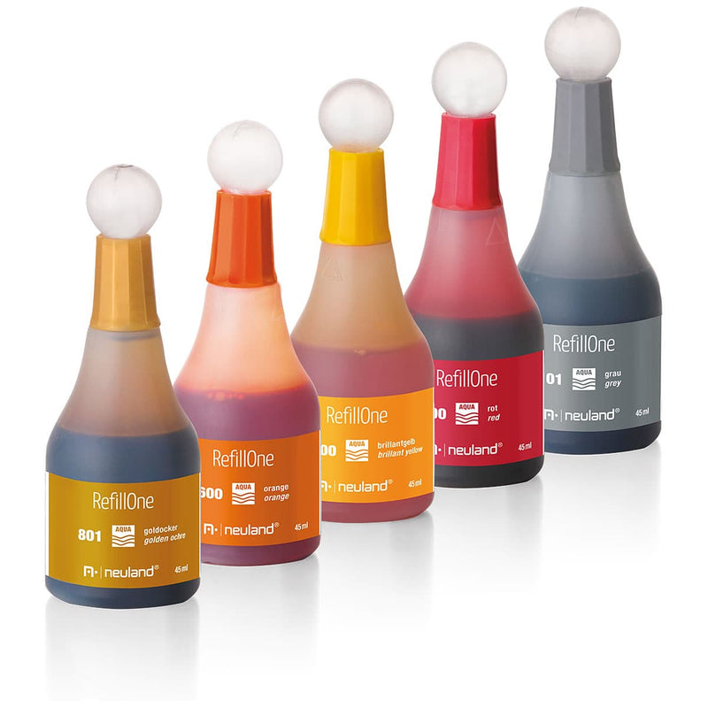 RefillOne Ink, water-based, 5 color set - No. 28 Desert Rose