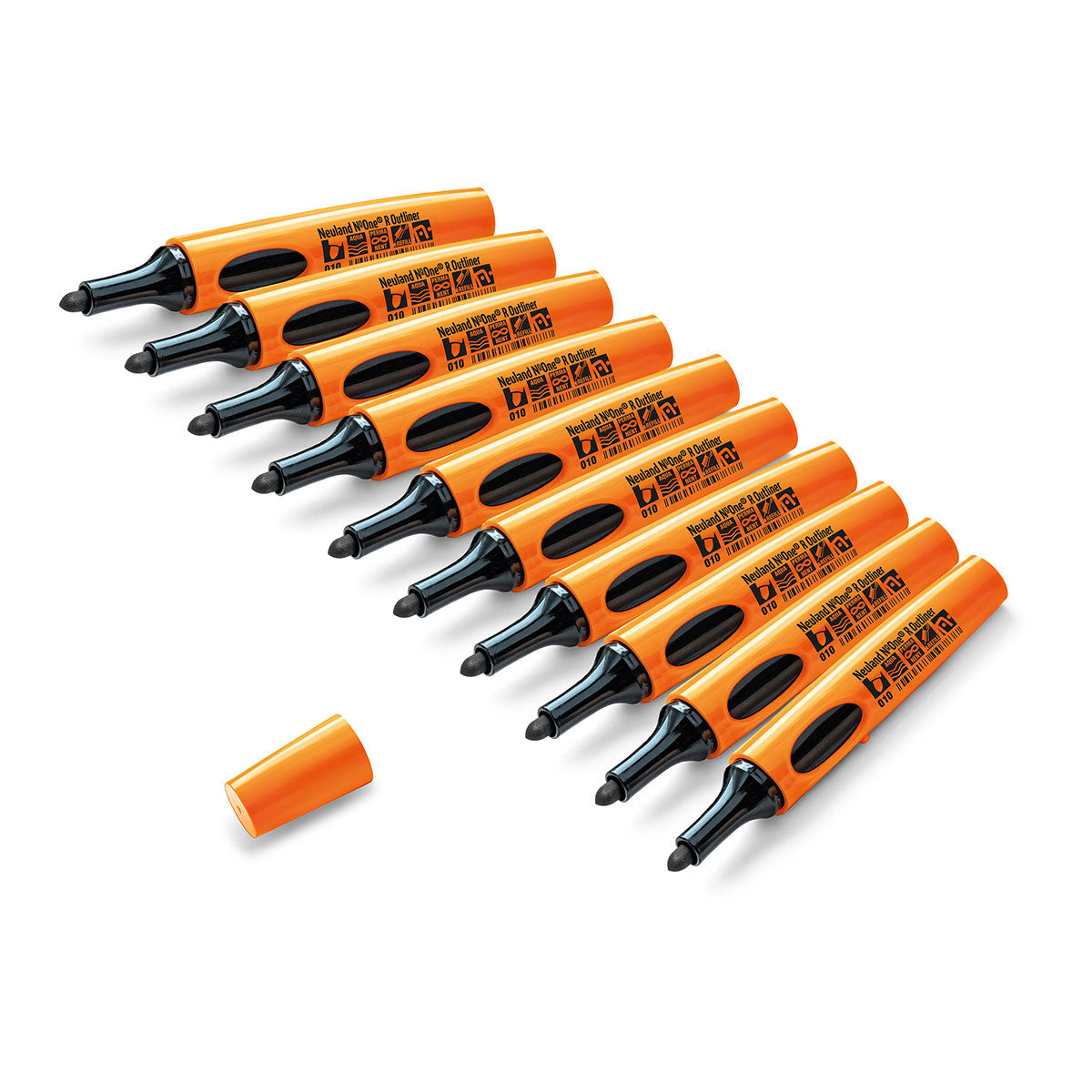 Neuland No.One® Outliner, 10 pack, round nib