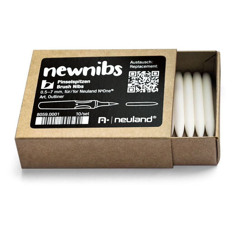 Replacement Brush Nibs, 0.5-7 mm – for Neuland No.One® Art