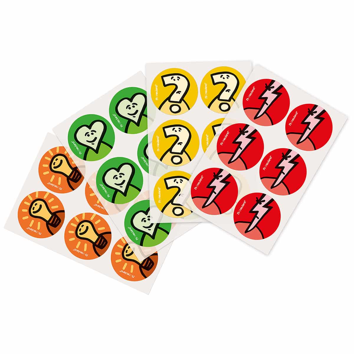 VizDots - Stickers, assorted, 1.5 inches (39 mm)