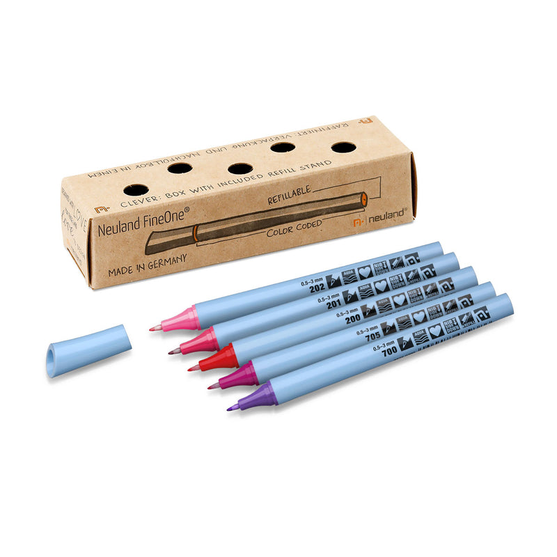Neuland FineOne® Flex, 5/color sets - Set No. 13 Wild Berries