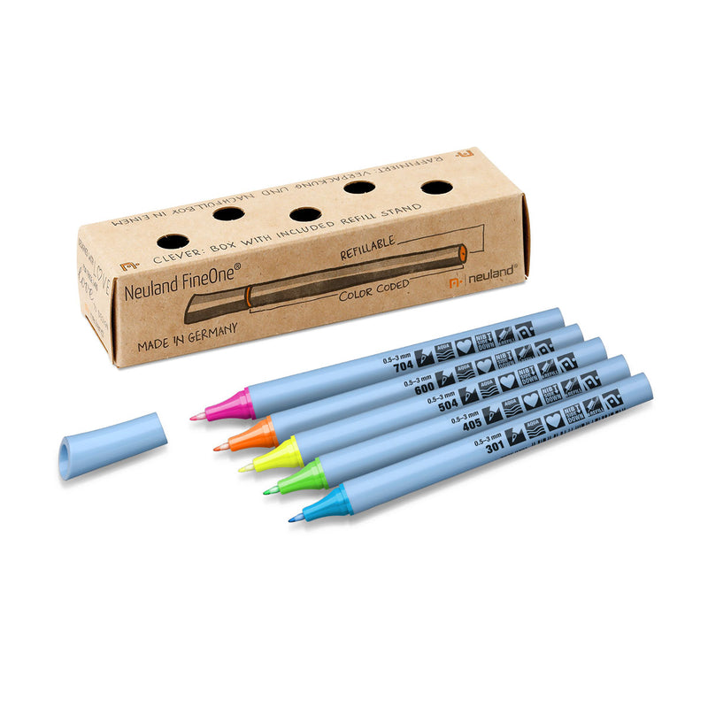 Neuland FineOne® Flex, 5/color sets - Set No. 14 Ice in the Sunshine