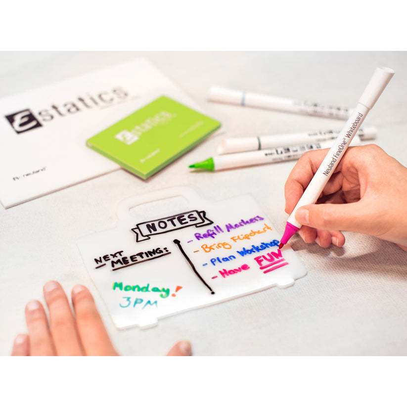 Neuland FineOne® Whiteboard, round nib 1 mm, 5/color set – Set No. W1